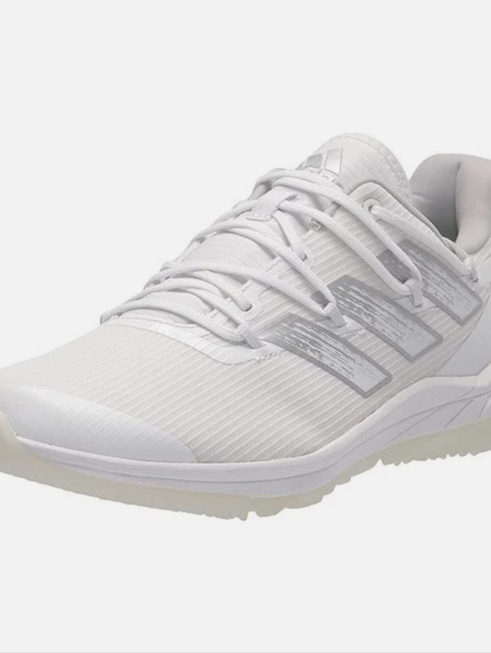 Adidas Adizero Men's White Athletic Turf Shoes Size 13.5